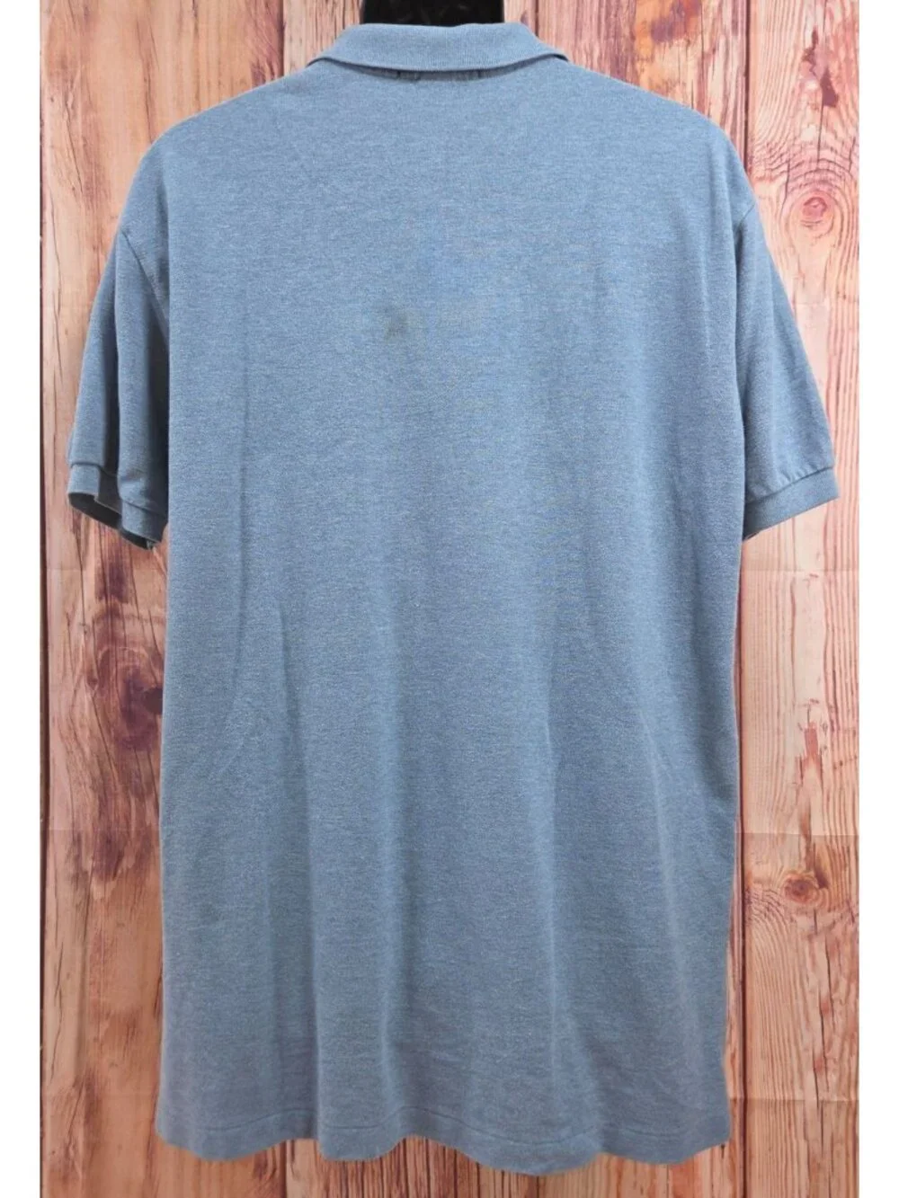 Polo Ralph Lauren Blue Short Sleeve Polo Large 100% Cotton Made In Bolivia